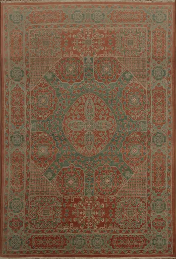 Oushak Oriental Area Rug 9x13 Vegetable Dye