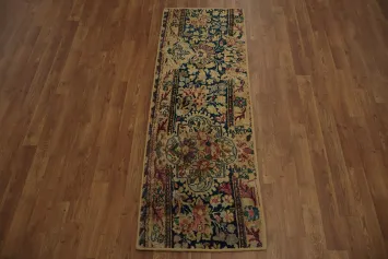 Traditional Kerman Rug: A Blend of Nature-Inspired Motifs & Colors 2x5