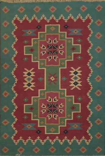 Kilim Turkish Rug 4x6