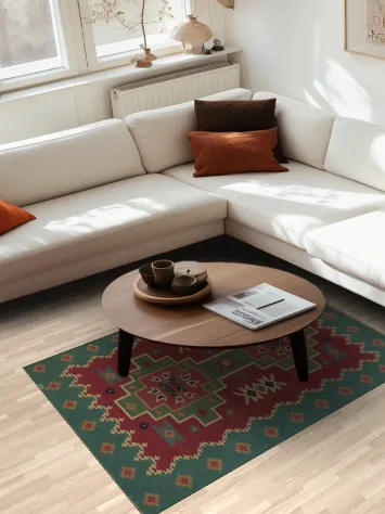 Kilim Turkish Rug 4x6