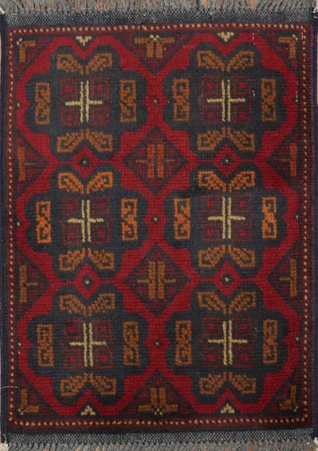 Balouch Tribal Prayer Rug 1x2
