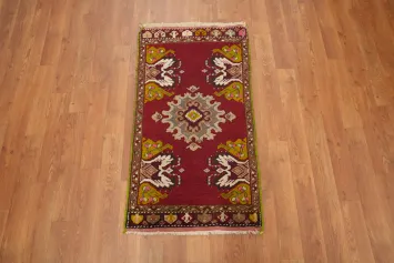 Vintage Anatolian Turkish Rug 2x3