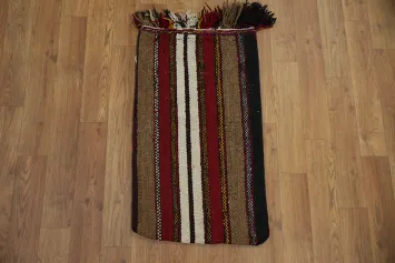 Tribal Nomadic Afghan handwoven kilim bag or pillow cover