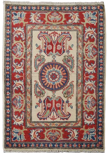 Finely Crafted Kazak Oriental Rug 2x3