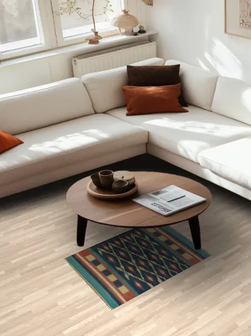 Southwest Inspired Kilim Oriental Rug 2x3