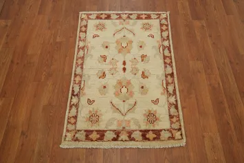 Handcrafted Floral Peshawar Oriental Rug 2x3