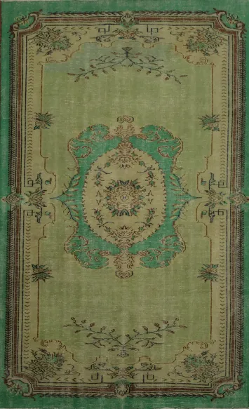 Anatolian Distressed Turkish Area Rug 6x10