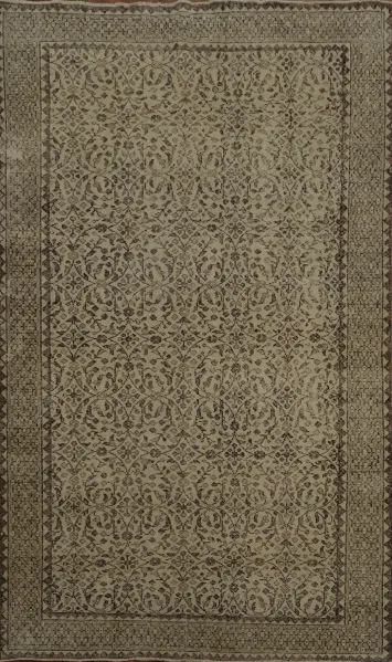 Chic Neutral Tones: Exquisitely Patterned Rug 6x9