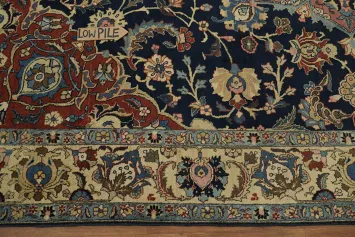 Antique Vegetable Dye Tabriz Persian Area Rug 9x13