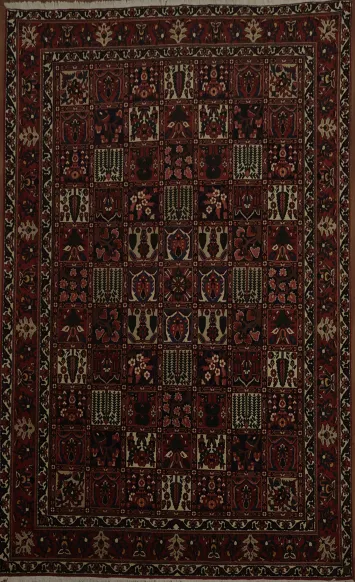 Vegetable Dye Bakhtiari Persian Area Rug 10x13