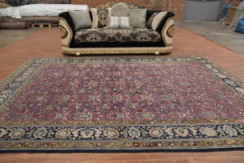 Elegant Traditional Tabriz Persian Area Rug 9x12