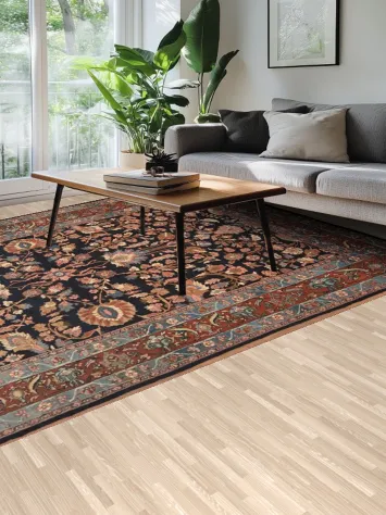 Luxurious Persian Vegetable Dye Malayer Persian Large Rug 10x14