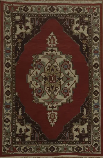 Classic Sophistication: Sumak Chinese Area Rug 6x9