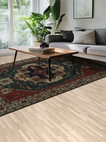 Elegant Geometric Sumak Chinese Area Rug 8x10