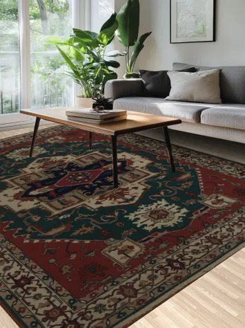Timeless Beauty: Sumak Chinese Area Rug 9x12