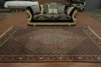 Vegetable Dye Bidjar Persian Area Rug 8x12