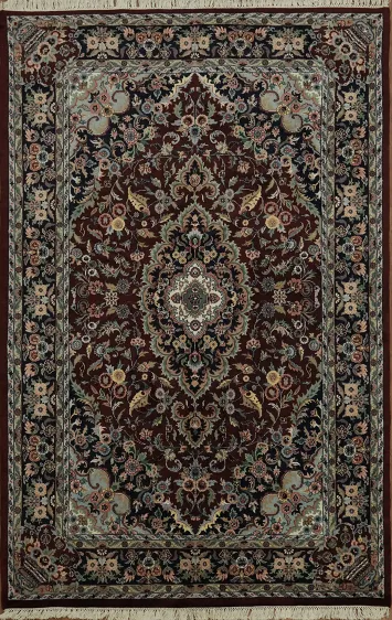Timeless Classic Kashan Oriental Area Rug 6x9