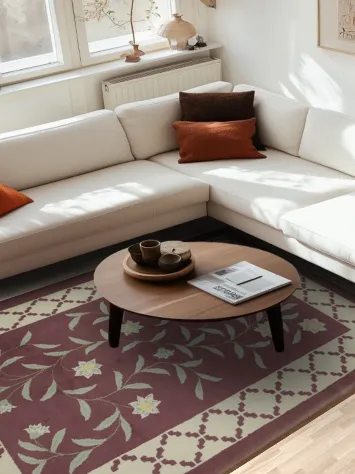 Elegant Floral Pattern Gabbeh Oriental Area Rug 6x9n