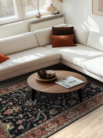 Luxurious Heriz Indian Oriental Area Rug 6x9