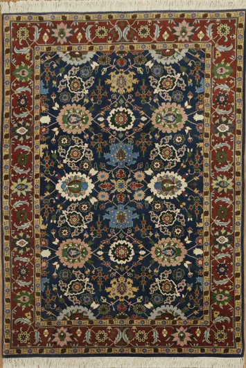 Classic Handcrafted Agra Oriental Area Rug 6x9