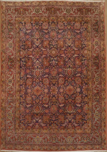 Elegant Persian Vegetable Dye Bidjar Persian Area Rug 7x10