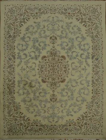 Kashan Persian Area Rug 8x11