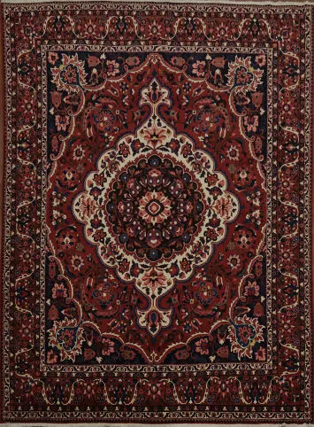 Vegetable Dye Bakhtiari Persian Large Rug 10x14