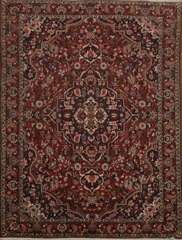 Vegetable Dye Bakhtiari Persian Area Rug 10x13