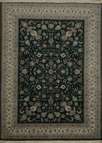Luxurious Craftsmanship Kashan Oriental Large Rug 10x14