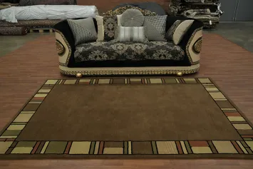 Hand-Tufted Gabbeh Oriental Area Rug 6x9