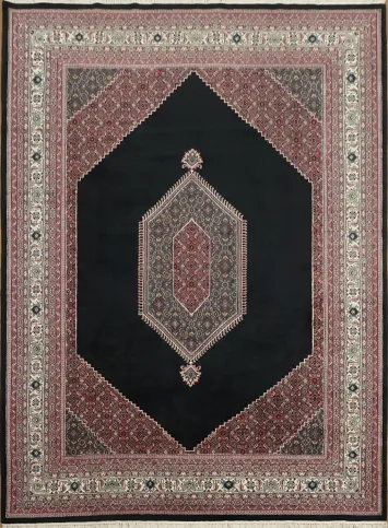 Elegant Dark Tones Bidjar Oriental Large Rug 10x14