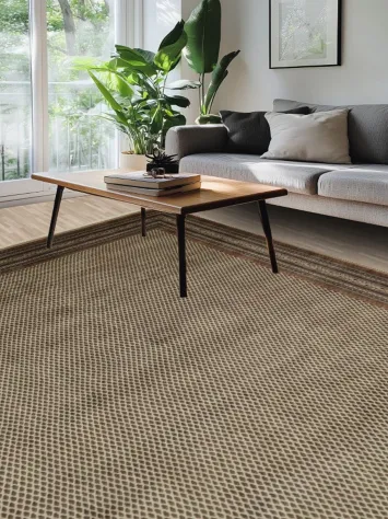 Classic Neutral Toned Botemir Persian Area Rug 10x13