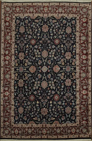 Luxurious Classic Kashan Oriental Area Rug 6x9