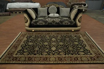 Exquisite Floral Pattern Agra Oriental Area Rug 6x9