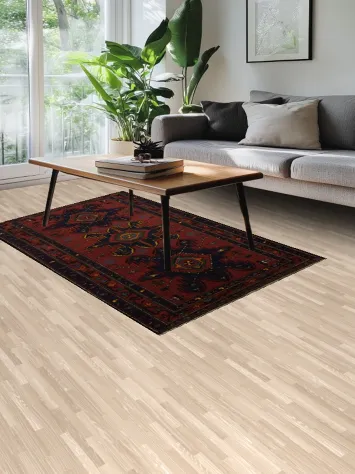 Vegetable Dye Kazak Oriental Area Rug 5x8