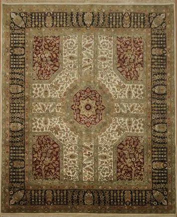 Classic Ornate Agra Oriental Area Rug 8x10