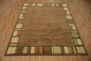 Hand-Tufted Gabbeh Oriental Area Rug 8x10