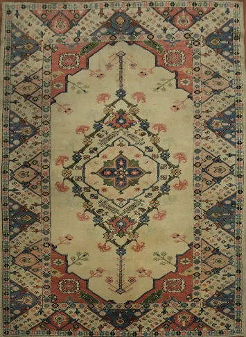 Elegant Traditional Anatolian Turkish Rug 5x7