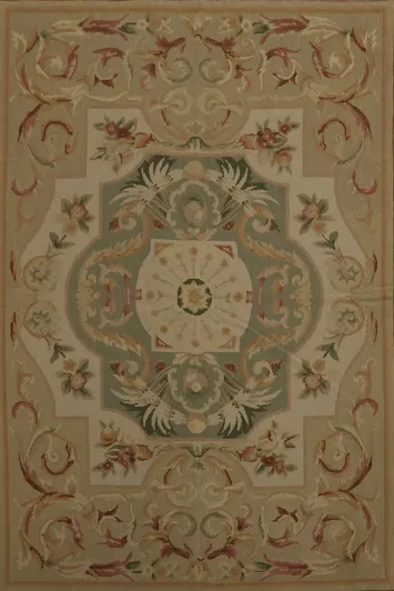 Classic Decorative Aubusson Tapestries Chinese Rug 4x6