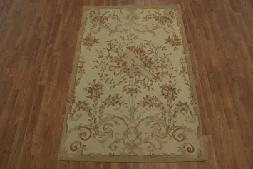 Classic European Aubusson Tapestries Chinese Rug 4x6