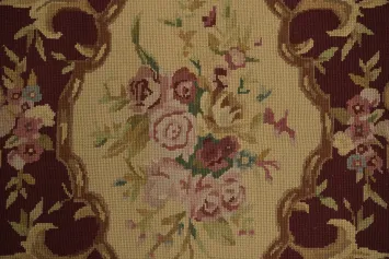 Beautiful Victorian Aubusson Tapestries Chinese Rug 3x5