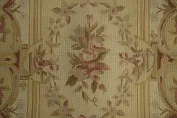 Classic Beige Aubusson Tapestries Chinese Rug 3x5