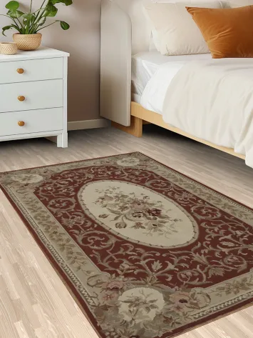 Classic Victorian Style Aubusson Tapestries Chinese Rug 3x5