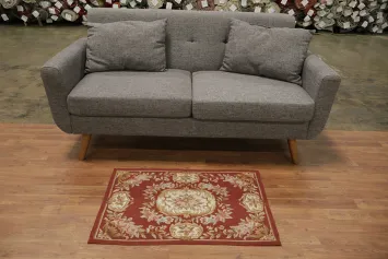 Classic Floral Aubusson Tapestries Chinese Rug 2x3