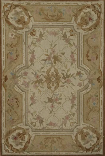 Timeless Decorative Aubusson Tapestries Chinese Rug 2x3