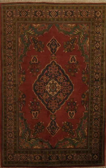 Traditional Rug Mahal Persian Area Rug 5x8