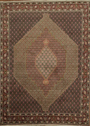 Geometric Design Super Quality Bidjar Persian Area Rug 8x12