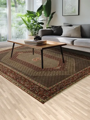 Elegant Traditional Bidjar Persian Area Rug 8x11