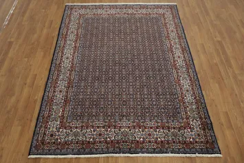 Elegant Tabriz Herati Persian Area Rug 6x8