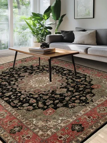 Tabriz Chinese Area Rug 9x12